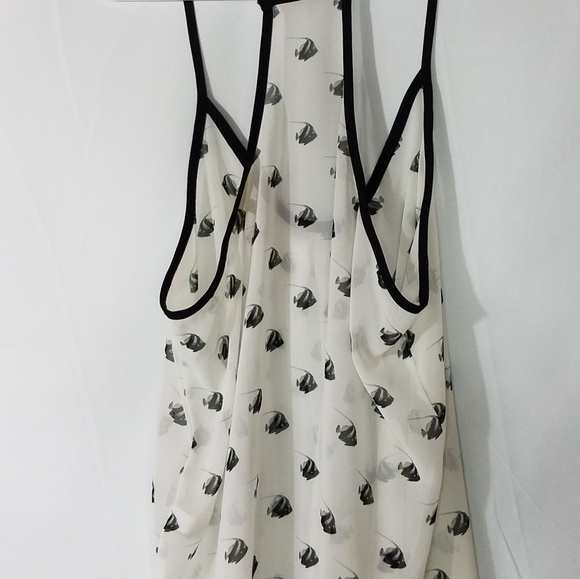 Princess Vera Wang Black and White Tank Top - Picture 2 of 7